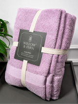 Soft Pink Premium 700 GSM Cotton Towel Set