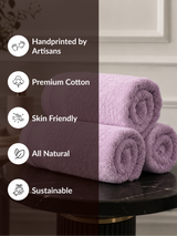 Soft Pink Premium 700 GSM Cotton Towel Set