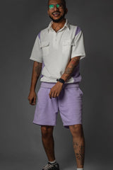 Mechanic Polo T-Shirt (Mauve)