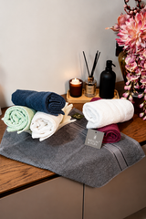Navy Blue Premium 550 GSM Towel Set