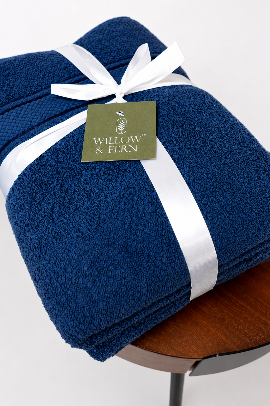 Navy Blue Premium 550 GSM Towel Set