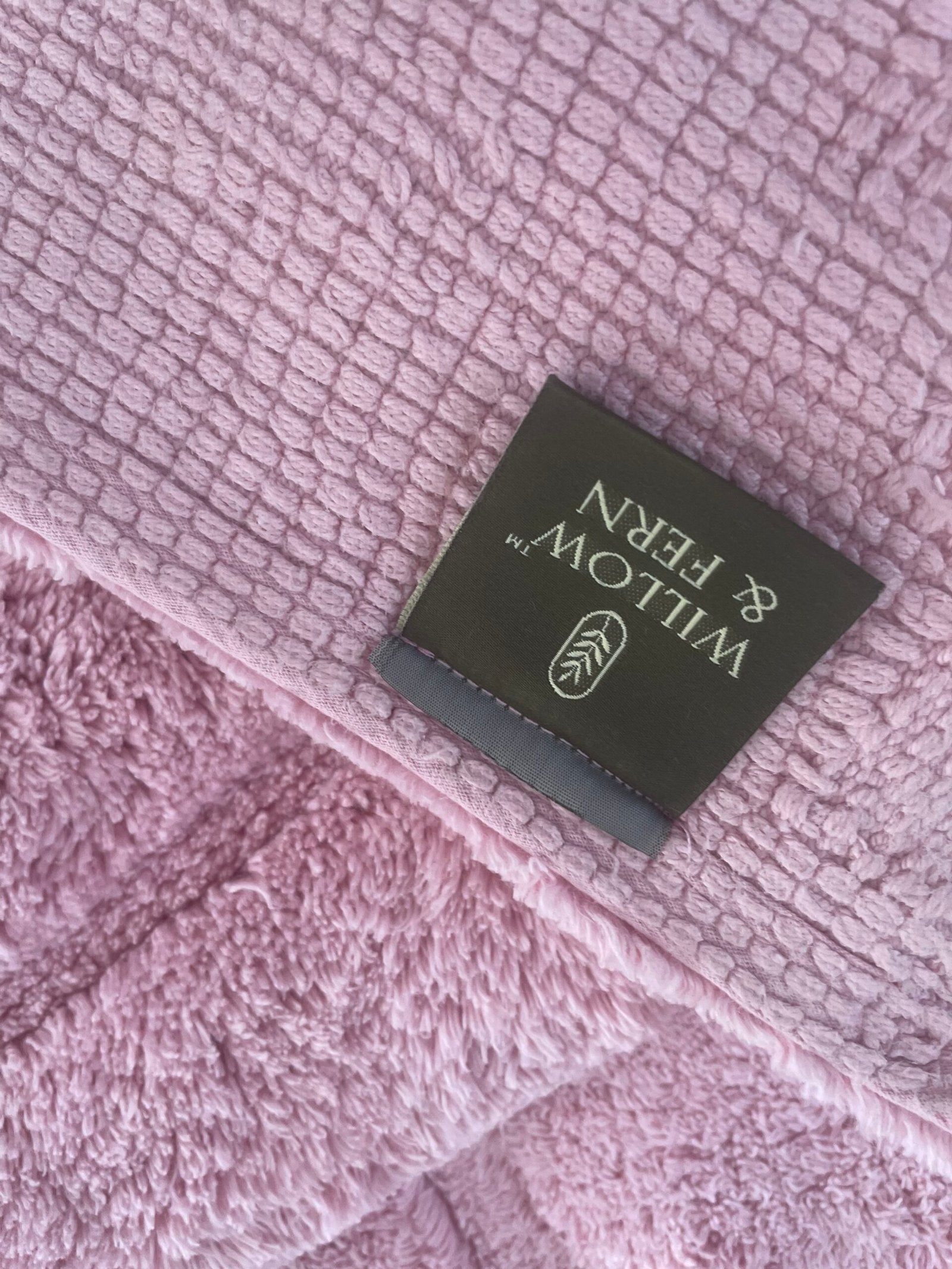 Pink Premium Cotton Bath Rug
