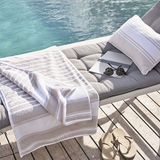 Cabana Stripes Premium Cotton Beach Towel