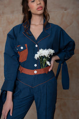 Volume Sleeves Shirt