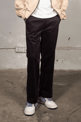 Wide Fit Pants - Black