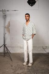 Wide Fit Pants - White