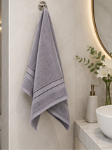 Dark Grey Premium 550 GSM Cotton Towel Set