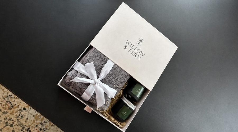 Face Towel & Candle Box
