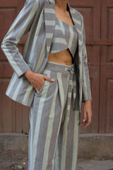 Inverted Pleat Pants