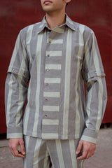 Detachable Sleeve Shirt