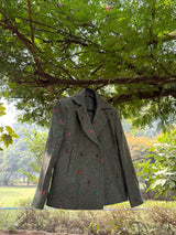 Pine Coat (and muffler)